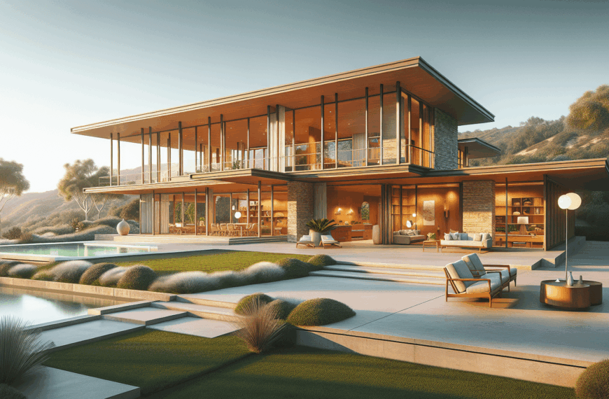 Explora el Refugio Secreto: Un Ícono del Estilo Mid-Century Modern