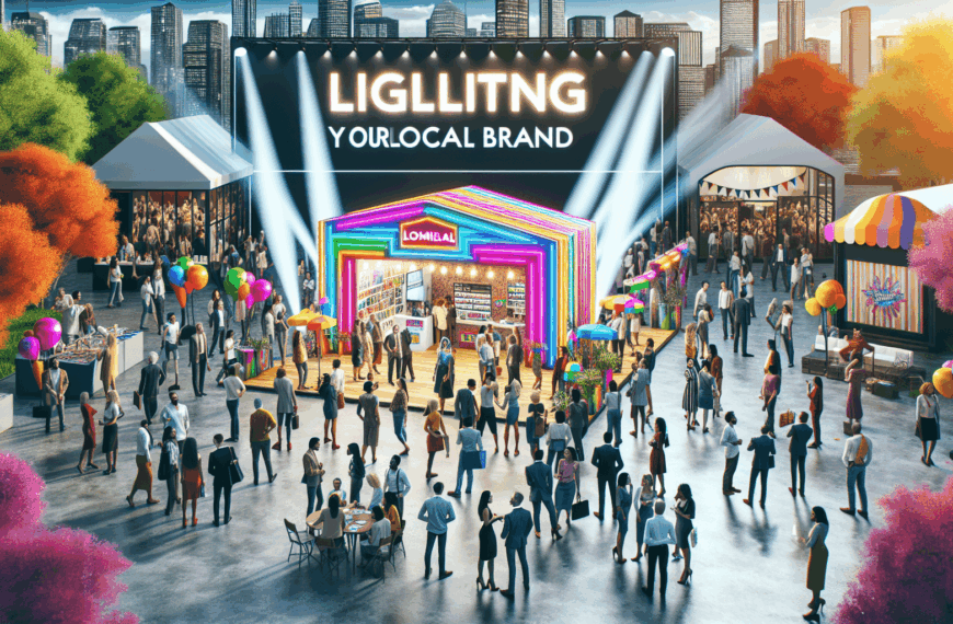 Destacando Tu Marca en Ferias y Eventos Locales