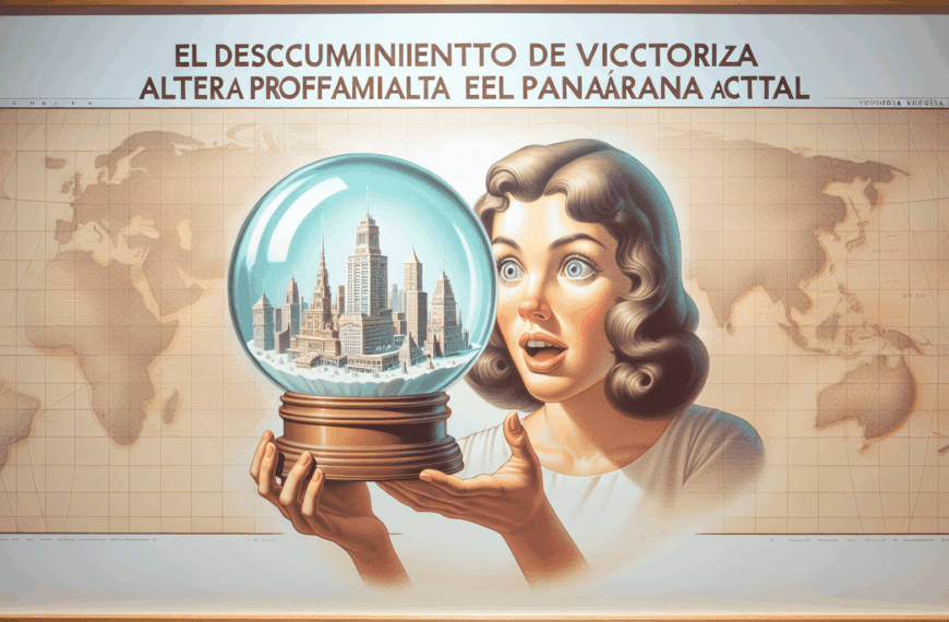 El Descubrimiento de Victoria Altera Profundamente el Panorama Actual