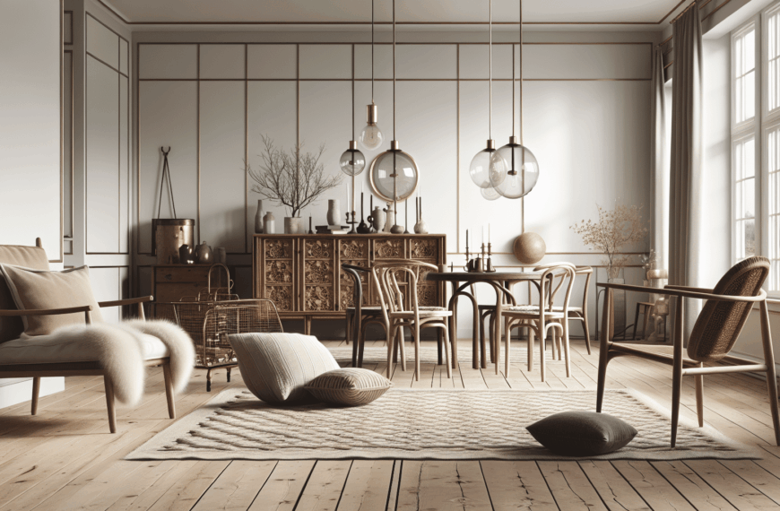 Encanto Nórdico: Harmonía Entre Tradición y Vanguardia en el Hogar