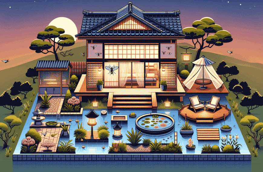 El Secreto Japonés para Ahuyentar Mosquitos en Casa y Terraza