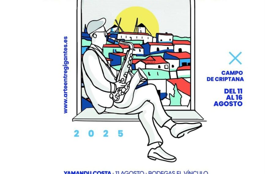 El festival Arte entre Gigantes llenará de música Campo de Criptana con grandes figuras internacionales