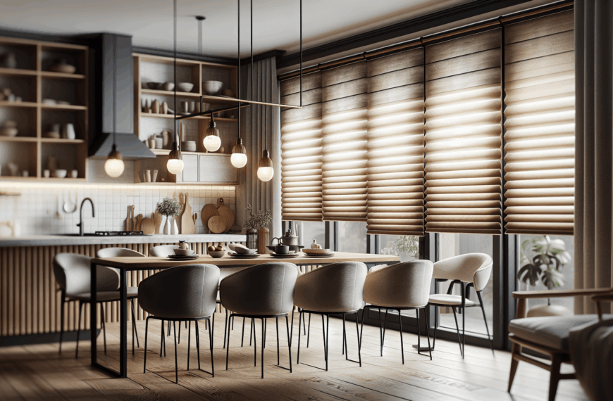 Eleva Tu Cocina: Estores Personalizados y Lavables para un Toque Especial