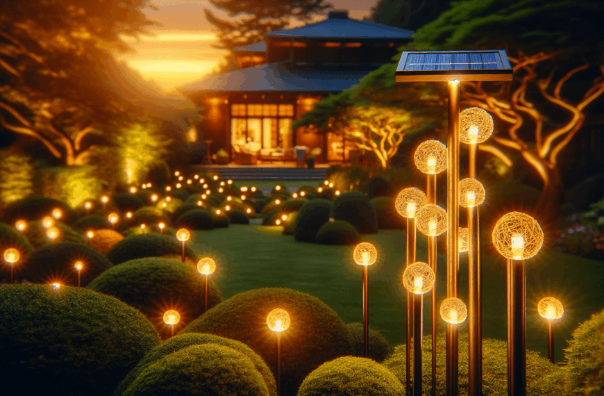 Atrapa la Magia Nocturna: Estacas LED para un Jardín Elegante