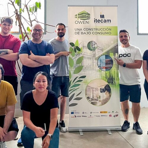 Personas desempleadas se forman para trabajar en edificación sostenible gracias al proyecto OWEN de Itecam