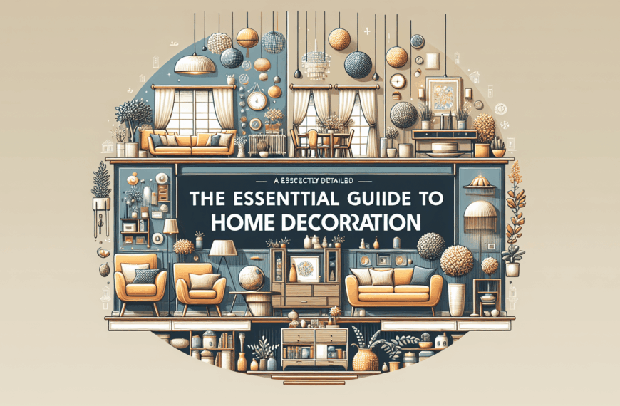 Decoración del Hogar: Tips, Ideas y Consejos Esenciales