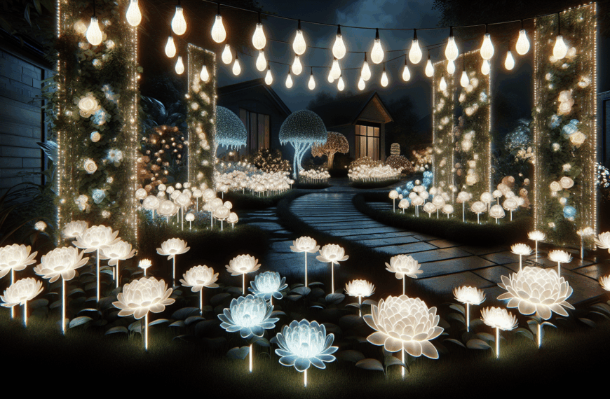 Guirnaldas Luminosas: Ilumina tu Jardín con Estilo y Elegancia