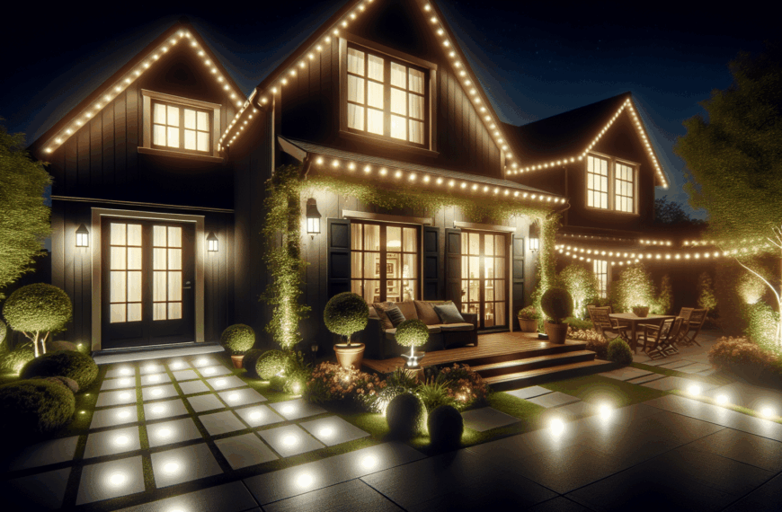 Transforma Tu Espacio Exterior: Luces LED con Estilo y Eficiencia