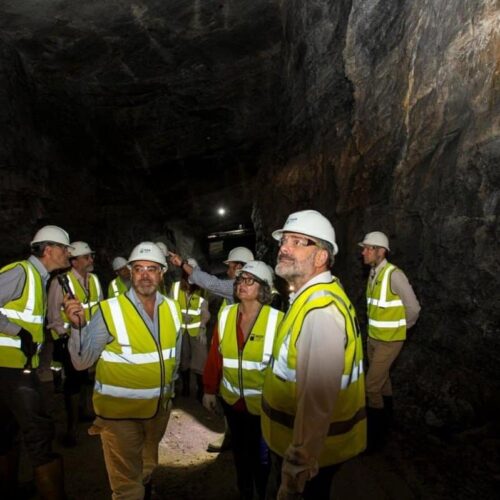 La Junta Reafirma Su Apoyo Al Proyecto Minero De Abenójar En Una Visita A Una Explotación Similar En Lugo