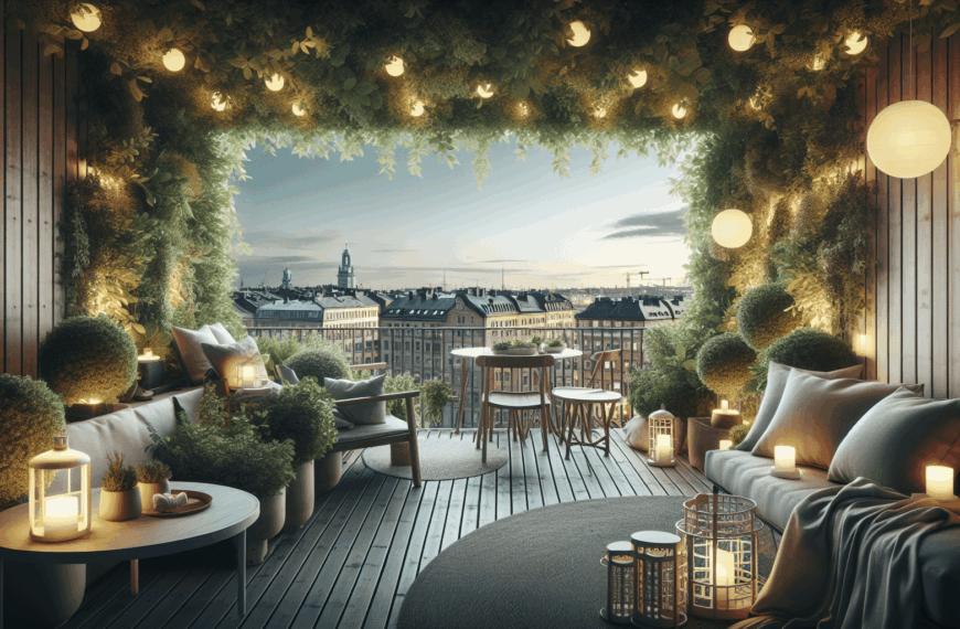 La Terraza Oculta: Un Ático Nórdico en Gotemburgo