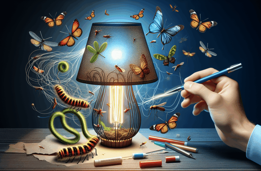 Lámpara Revolucionaria: Atrae y Elimina Insectos de Forma Eficaz
