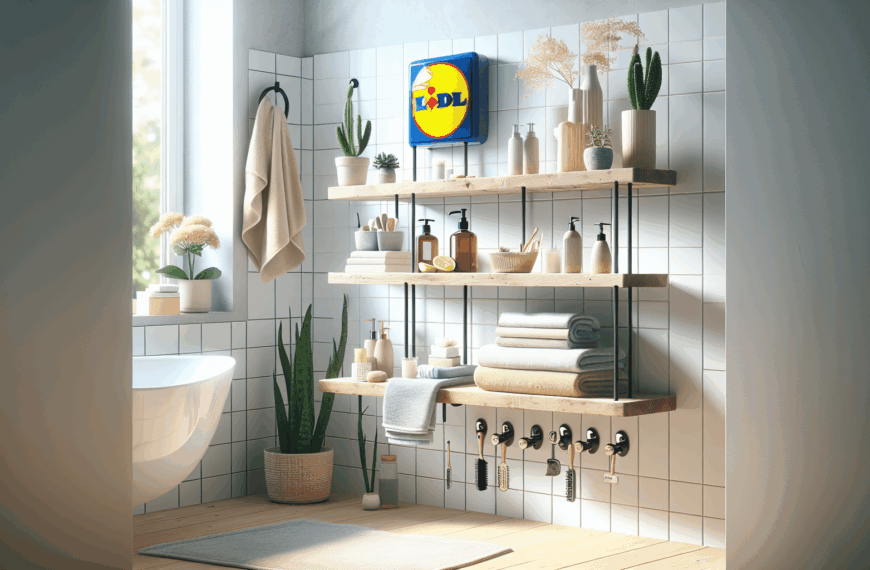 Lidl Transforma el Baño con su Innovadora Estantería: Instalación sin Taladros