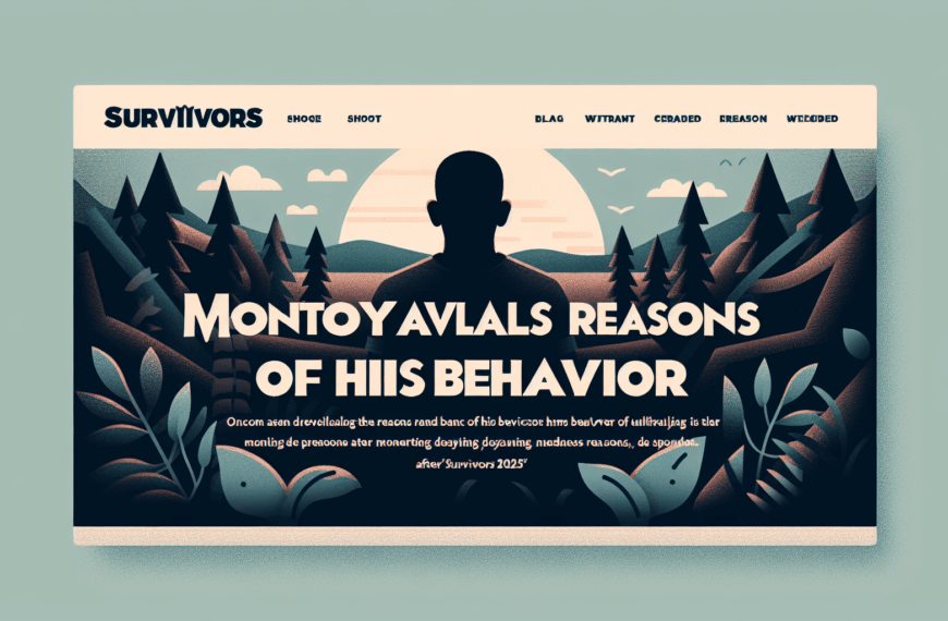 Montoya Revela las Razones de su Comportamiento tras ‘Supervivientes 2025’