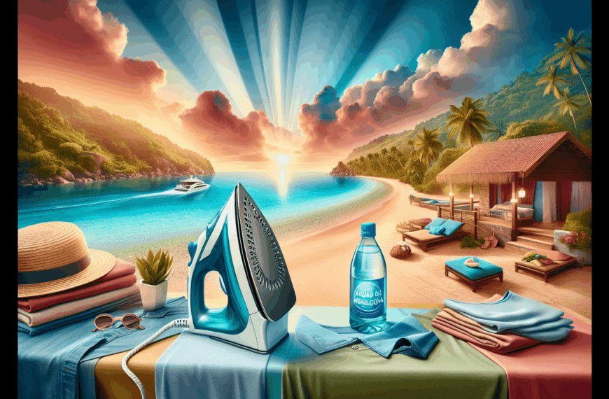 Planchado Eficiente: El Secreto para unas Vacaciones Perfectas con Agua de Mercadona