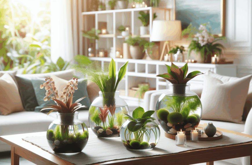 Plantas Acuáticas: Embellece tu Hogar con Cuidados Sencillos