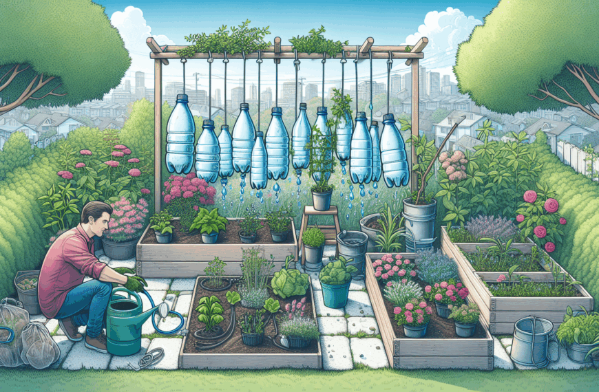 Transforma Tu Jardín: Recicla Botellas de Plástico Creativamente