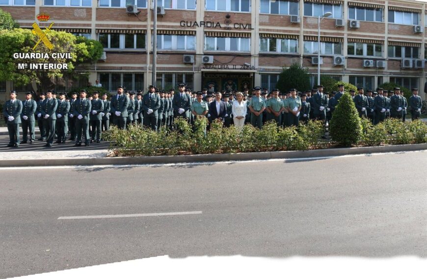 Refuerzo de plantillas: 206 guardias civiles en prácticas en Castilla-La Mancha
