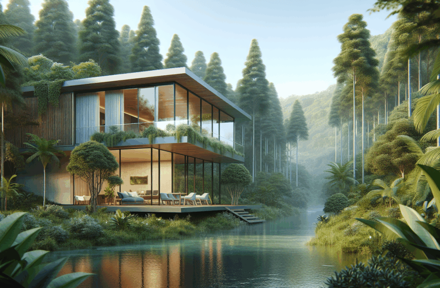 Reimaginando el Refugio: La Unión de la Vivienda Moderna y la Naturaleza