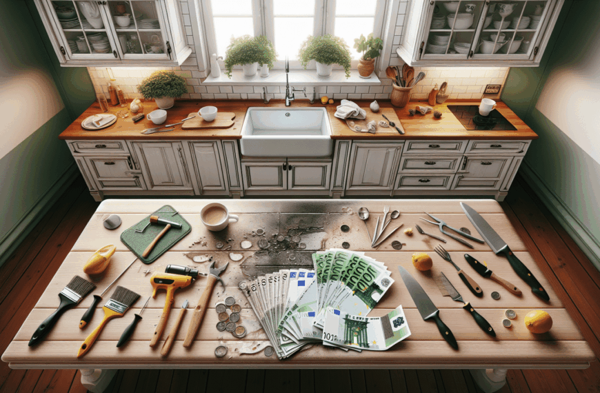 Transforma tu Encimera: Renovación Impactante por Menos de 100 Euros
