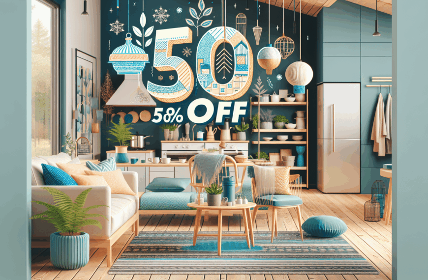 Renueva Tu Hogar: Descuentos de Hasta el 50% en Decoración y Menaje en Nordic Nest