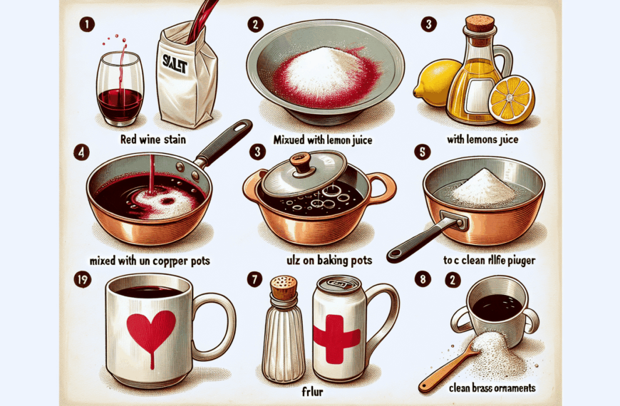 Descubre Seis Usos Inesperados de la Sal para una Limpieza Efectiva en Casa