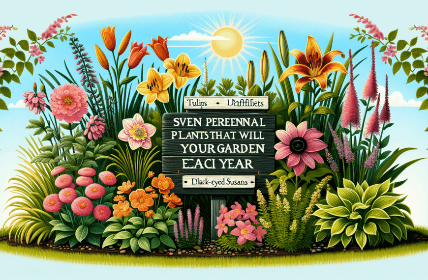 Siete Plantas Perennes que Embellecerán Tu Jardín Cada Año