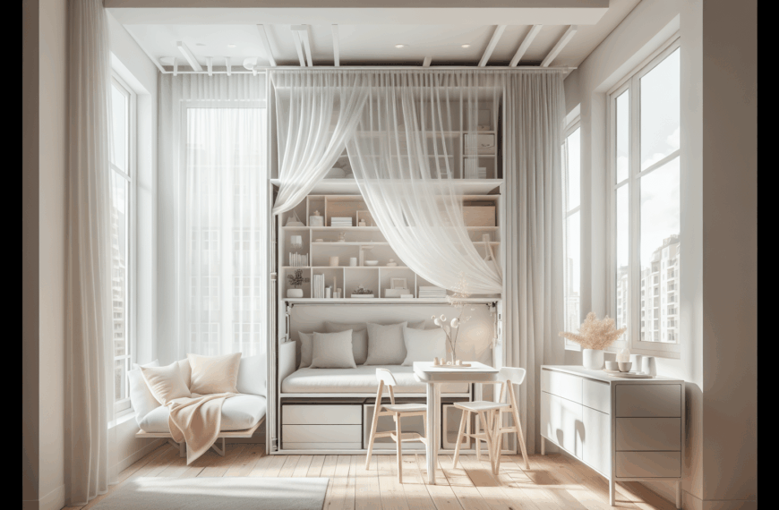 Soluciones Creativas para Espacios Pequeños: Máxima Ligereza y Versatilidad
