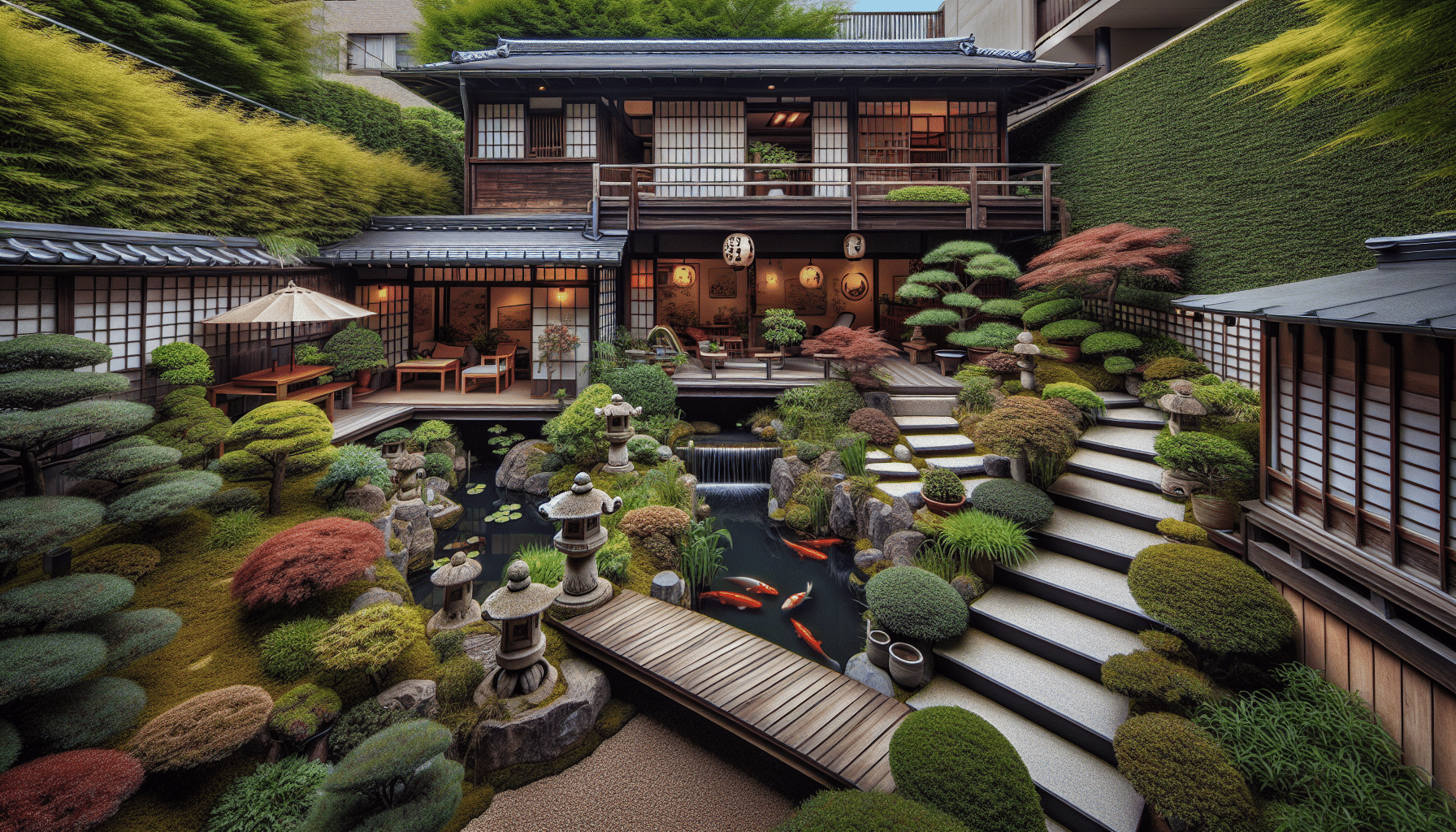 Convierte Tu Terraza Monótona en un Sorprendente Oasis Japonés