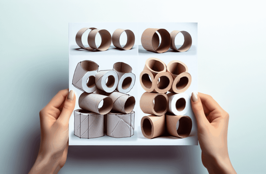 Convierte Tus Rollos de Papel Higiénico en un Organizador Único y Creativo
