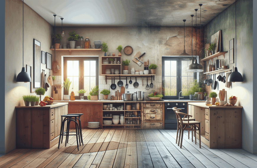 Renovación Exprés: Transforma Tu Cocina Anticuada en un Espacio Moderno sin Obras