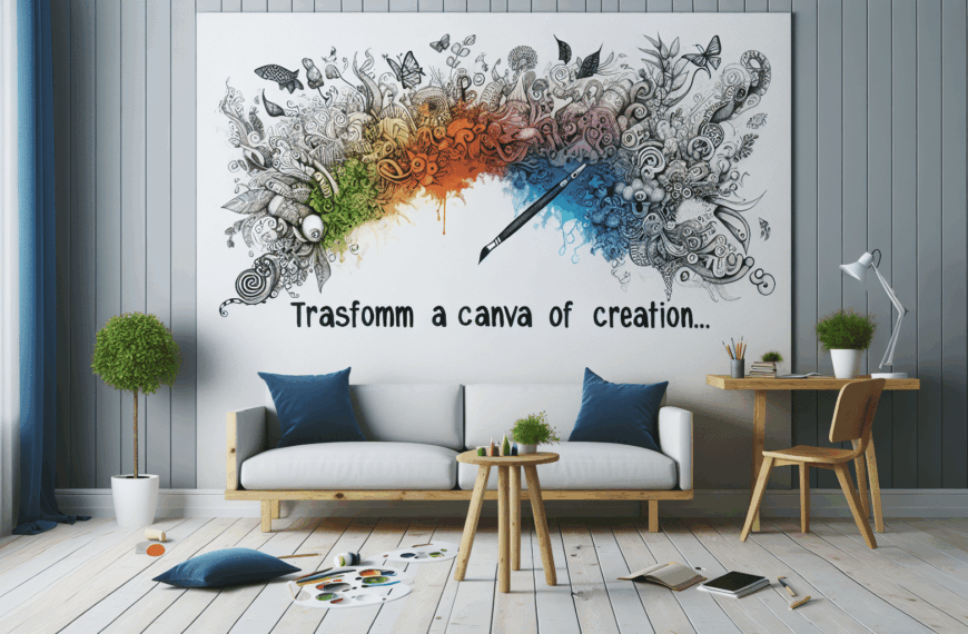 Pared Vacía: Tu Lienzo de Inspiración