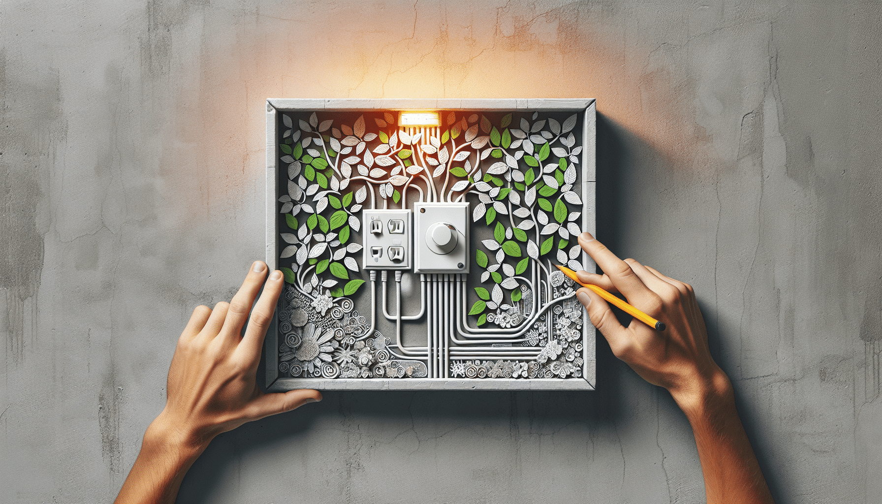 Estrategias Innovadoras para Ocultar el Cuadro Eléctrico en Casa