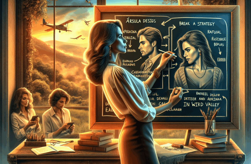 Úrsula Diseña una Estrategia para Romper el Vínculo entre Rafael y Adriana en Valle Salvaje