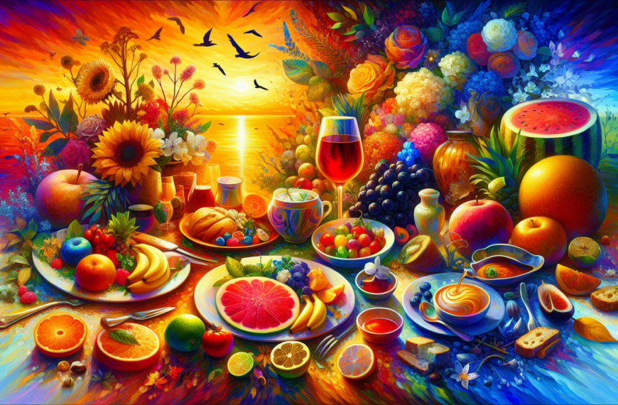 Verano de Sinsabores: Un Festín de Colores y Arte en Cada Bocado