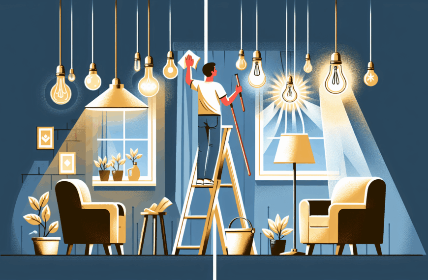 Cómo Limpiar Lámparas y Bombillas para Mejorar la Iluminación en el Hogar