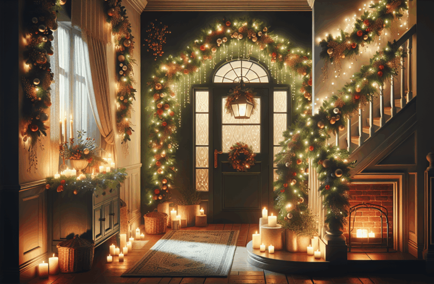 Ilumina Tu Hogar con Encanto: Guirnaldas Navideñas Elegantes