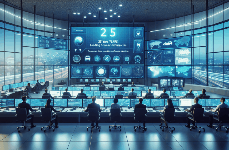 Geotab: 25 Años Liderando la Innovación en Vehículos Conectados