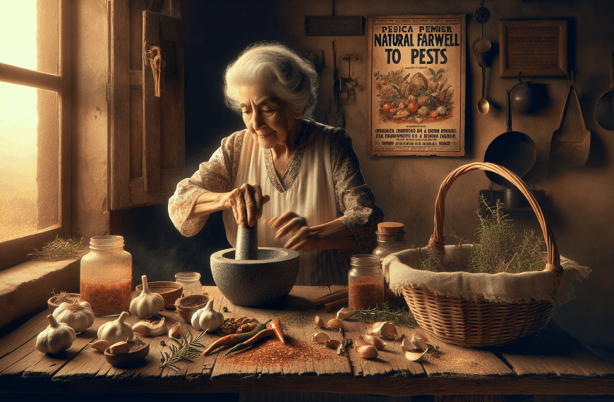 Despedida Natural a Plagas: El Secreto Casero de la Abuela