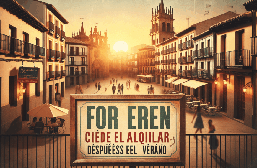 Ciudades Españolas Donde el Alquiler Disminuirá Después del Verano