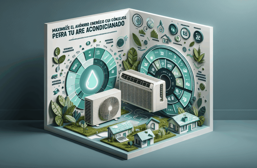 Maximiza el Ahorro Energético con Consejos para tu Aire Acondicionado
