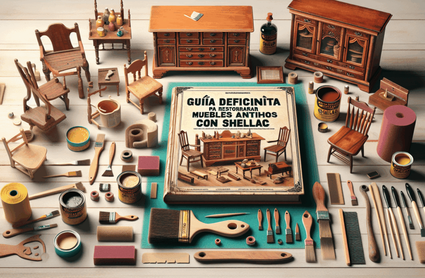 Guía Definitiva para Restaurar Muebles Antiguos con Shellac