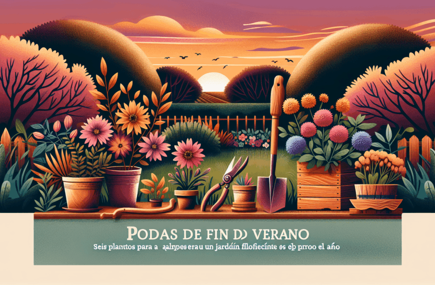 Podas de Fin de Verano: Seis Plantas para un Jardín Floreciente el Próximo Año