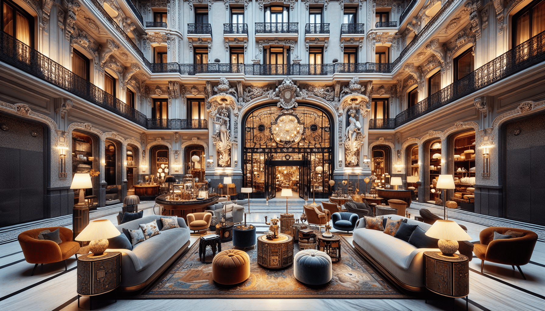 Liquidación Exclusiva: Despedida de un Hotel Emblemático de Madrid con Más de 10,000 Muebles de Diseño en Oferta