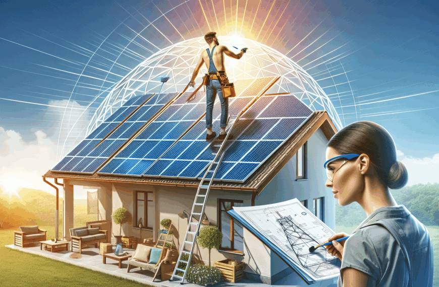 Optimizando la Energía Solar: Cómo Limpiar y Mejorar la Eficiencia de tus Paneles Domésticos