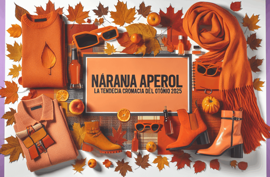 Naranja Aperol: La Tendencia Cromática del Otoño 2025