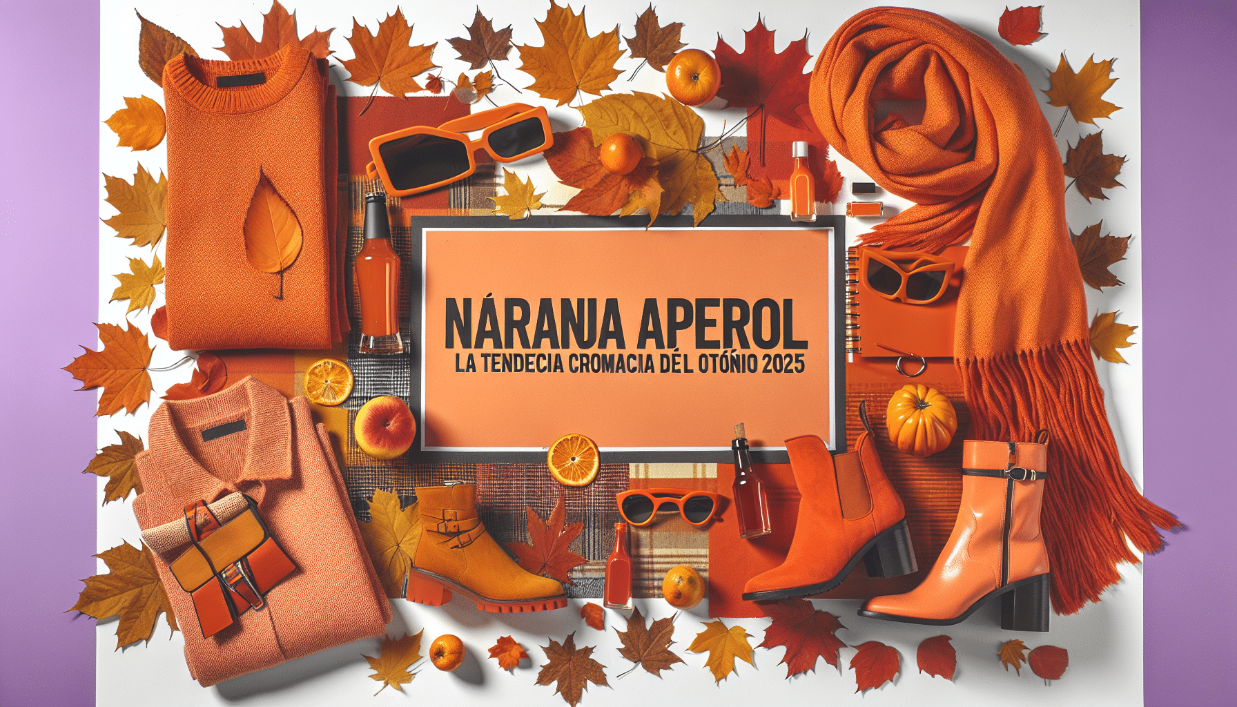 Naranja Aperol: La Tendencia Cromática del Otoño 2025