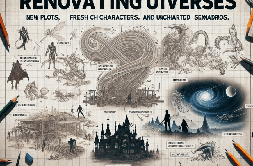 Renovando Universos: Nuevas Tramas, Personajes Frescos y Escenarios Inexplorados
