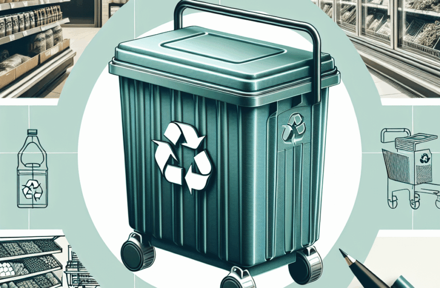Contenedor Rodante de Carrefour: Elegancia y Funcionalidad para el Reciclaje