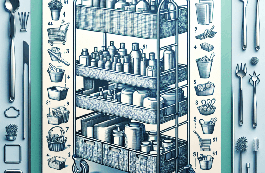 ¡Aldi Lanza un Versátil Carrito para Cocina y Baño a un Precio Sorprendente!