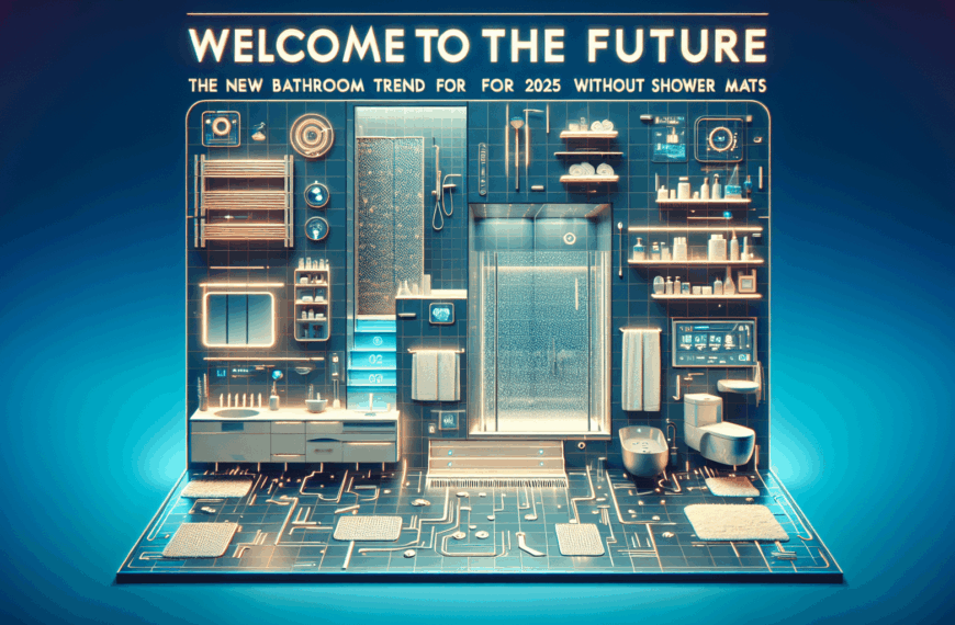 Explorando el Mañana: Baños 2025 sin Alfombrillas de Ducha